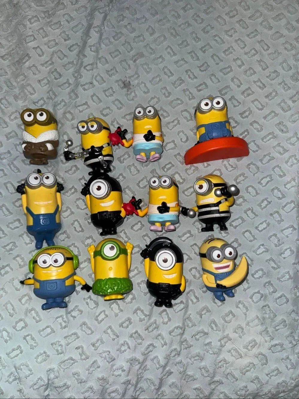 Bundle of 12 Minions and Despicable Me McDonald’s interactive toys